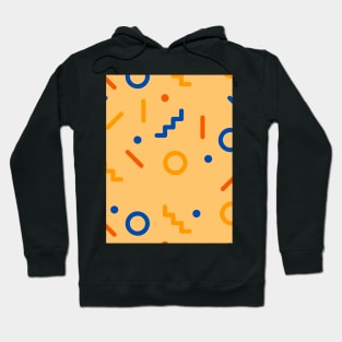 Abstract dots and line pattern Hoodie